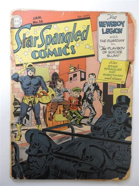 Star Spangled Comics 16 PR Condition See Description Comic Books