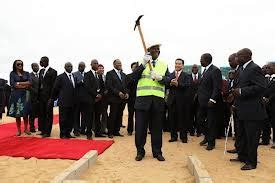 COTE D IVOIRE Autoroute Abidjan Grand Bassam Sur La Voie D Un Grand