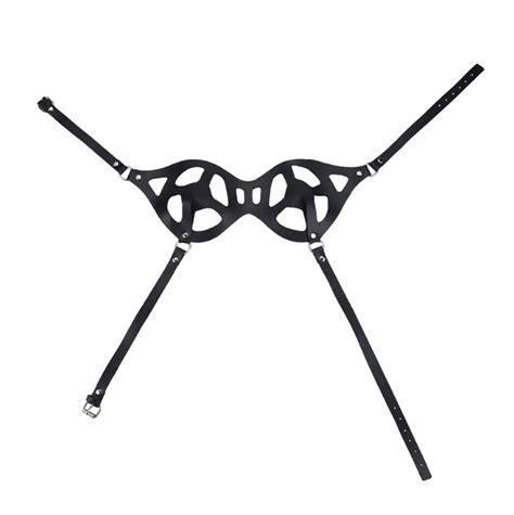 2 Piece Leather Bra Strap Harness Bra Hollow Cover Bdsm Tube Sex Toy Buy Bra Hollow Cover Sex