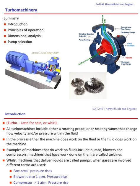 Turbomachinery Lecture 1 | PDF