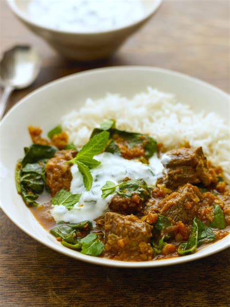 Healthy Lamb Curry - Justine Pattison