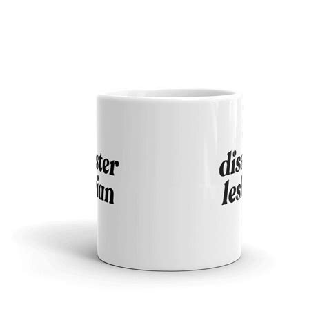 Disaster Lesbian Funny Lgbtq Gay Pride Meme Mug Etsy