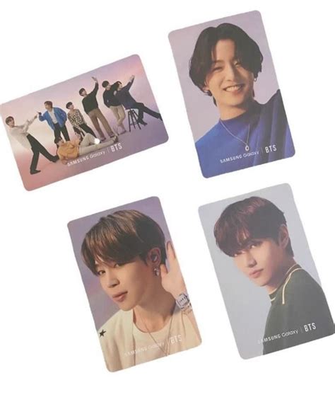 Samsung Bts Limited Edition Official Photo Cards Hobbies Toys