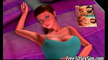 Busty D Cartoon Blonde Sucking On A Rock Hard Cock XVIDEOS