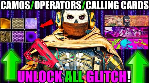 New Unlock All Glitch Mw Schematics Camos Xp More All Best Mw