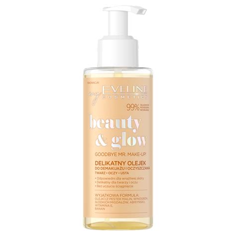 Eveline Beauty & Glow, delikatny olejek do demakijażu i oczyszczania ...
