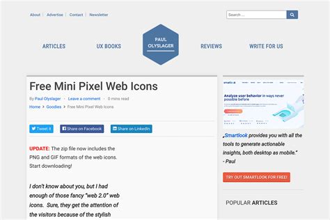 30 Places To Get Free Website Icons Justinmind