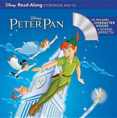 Peter Pan Read Along Storybook And Cd By Disney Book Group Paperback