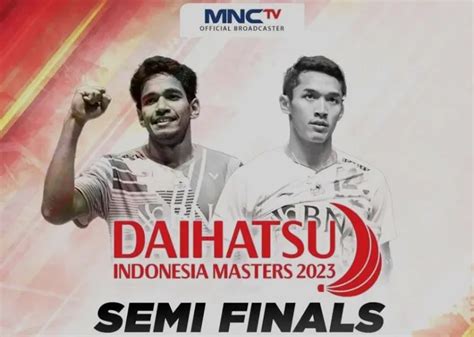 Link Live Streaming Badminton Indonesia Master Semifinal Hari Ini