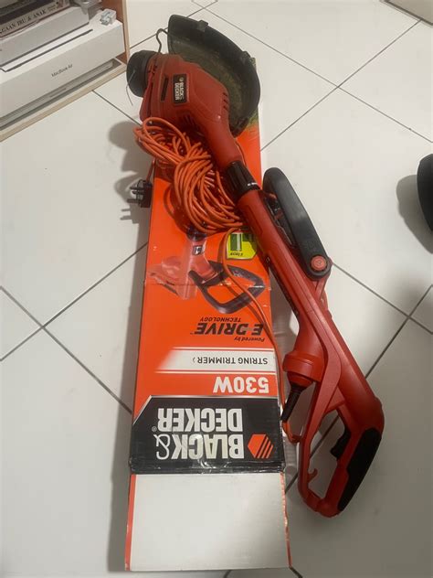 Used Black Decker Gl String Trimmer Cm W Rpm Grass