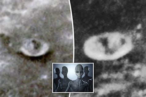 Alien Moon Bases Found In Shock Nasa Photos Claims Ufo Hunter Daily Star