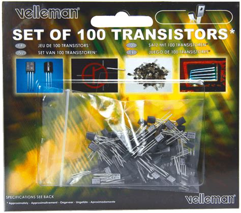 K - TRANS1: Sortiment, Transistoren, 100-teilig bei reichelt elektronik
