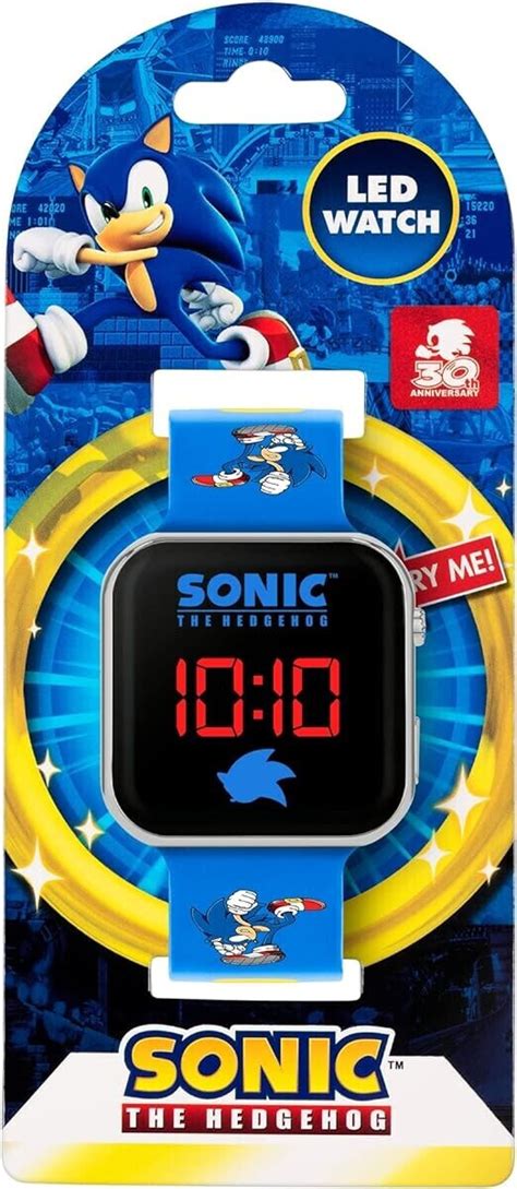 Sonic The Hedgehog Snc4137 Digital Quartz Watch Ab 1950