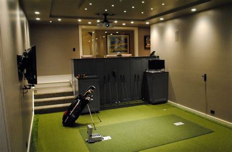 Recent Home Golf Simulator Projects - Traditional - Home Theater ...