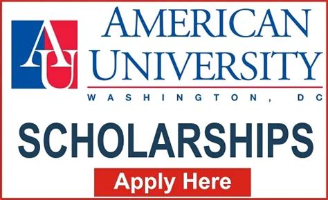 American University Scholarships for international students 2023-2024. - Bibdk