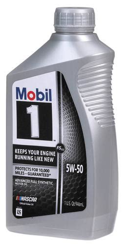 Mobil 1 Advanced Full Synthetic Motor Oil 5w 50 1 Quart 122075 Orei