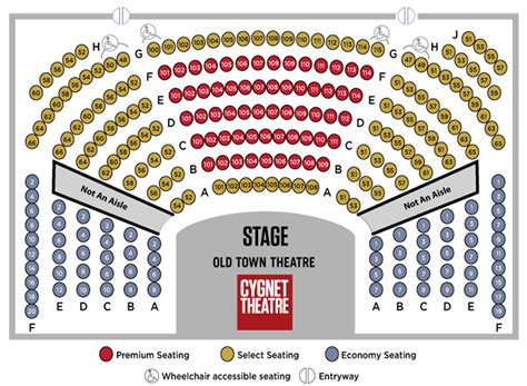 Old Town Theatre Seating Chart