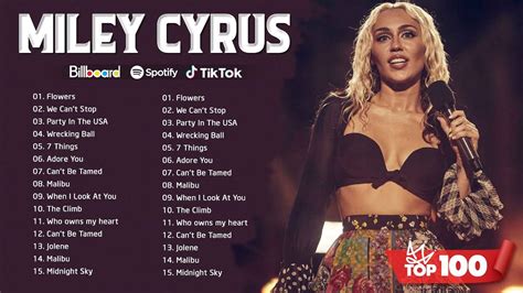 Miley Cyrus Greatest Hits Full Album 2023 Miley Cyrus Best Songs