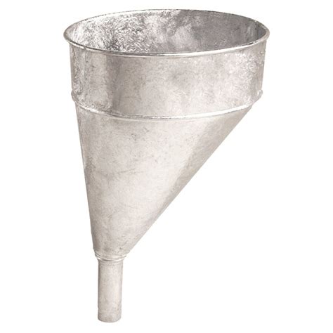 Plews Quart Galvanized Steel Funnel Overstock