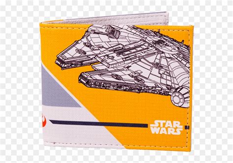 Millennium Falcon Blueprints Wallet Star Wars Darth Vader Beaded