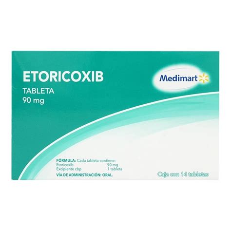 Etoricoxib Medimart 90 Mg 14 Tabletas Walmart