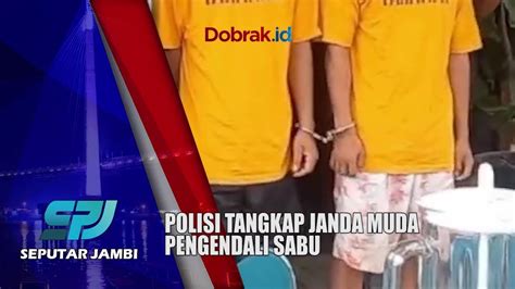 Berantas Narkoba Polisi Tangkap Janda Muda Pengendali Sabu Youtube