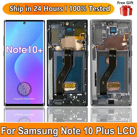 For Amoled Note Plus Screen For Samsung Galaxy Note N F Lcd