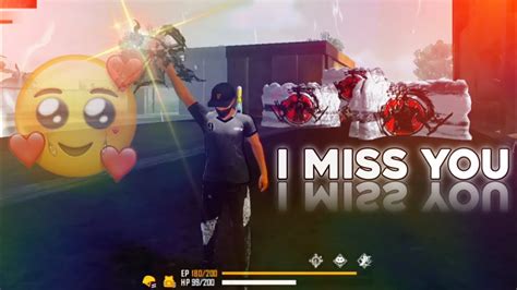 I Miss😰 You Free Fire Song🎶 Status 💞love🥺 Story Status Free Fire