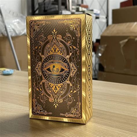 Baraja Cl Sica De Tarot Dorado Para Principiantes Libro De Gu A De