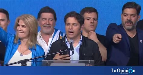 Elecciones 2023 Axel Kicillof “no Nos Venció Ni La Resignación Ni La Antipolítica” La