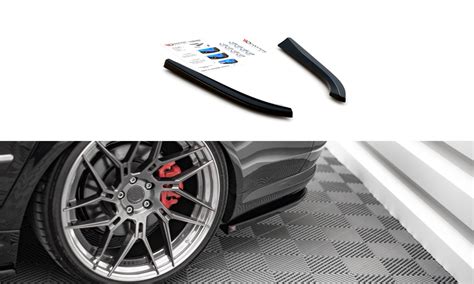 Rear Side Splitters Audi S D Gloss Black Our Offer Audi A S