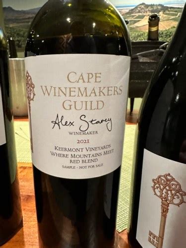 Keermont Cape Winemakers Guild Where Mountains Meet Red Blend Vivino Us