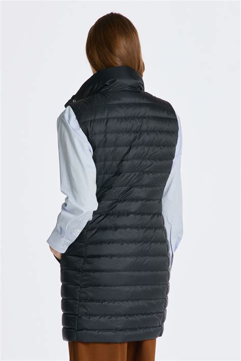 Vesta Gant Light Down Long Vest Black Gant Cz