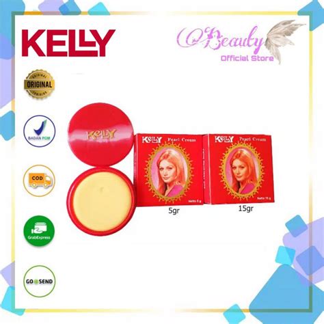 Jual Kelly Pearl Cream Gr Kemasan Besar Gr Kemasan Kecil