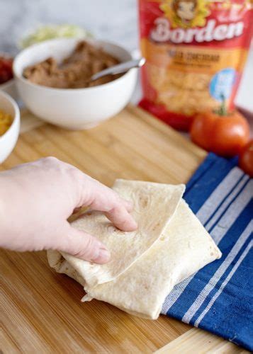 Cheesy Beef & Bean Burritos (Freezer recipe!) - Southern Plate