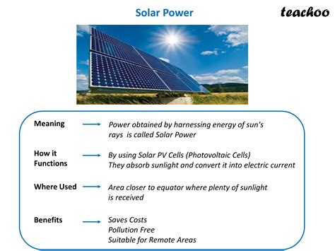 Strategy 9 What Is Solar Power Or Energy Economics Class 12