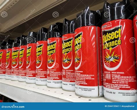 Various Brands of Aerosol-type Insecticides in Commercial Cans. Editorial Photography - Image of ...