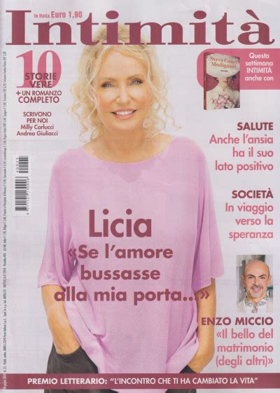 Intimit N Giugno Settimanale Italiano Edicola Shop