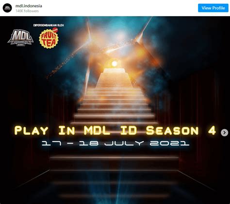 MDL ID Season 4 Akan Ada Babak Play In Kapan Dimulai