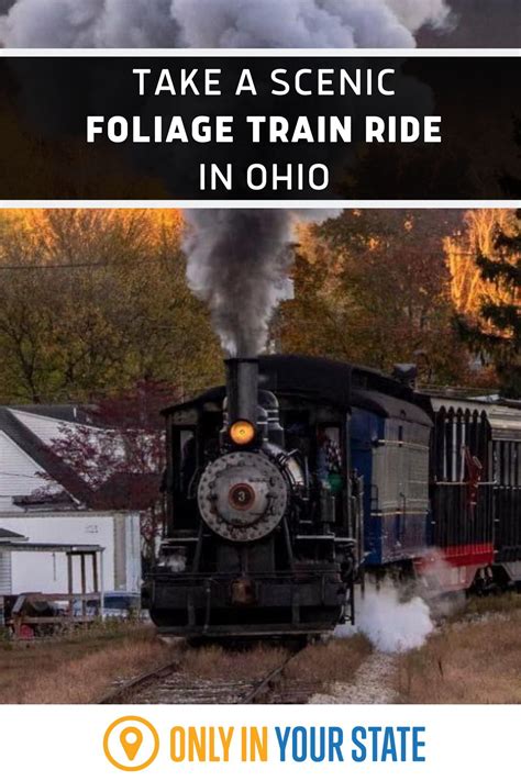 Enjoy A Beautiful Fall Foliage Train Train Ride Through Ohio S Hocking