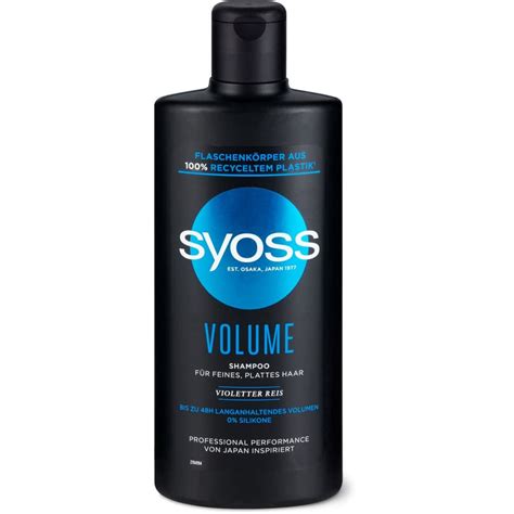 Syoss Volume Shampoo Feines Plattes Haar Migros