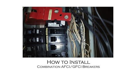 How To Replace Standard 15 Amp Breakers With Combination Afcigfci