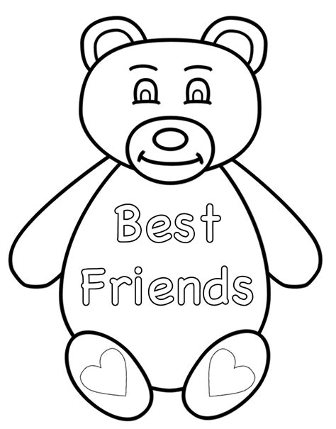 Friends Coloring Pages Printable