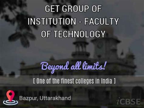 Get Group Of Institution Faculty Of Technology College Bazpur