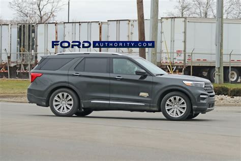 2021 Ford Explorer King Ranch Spied Testing For The First Time