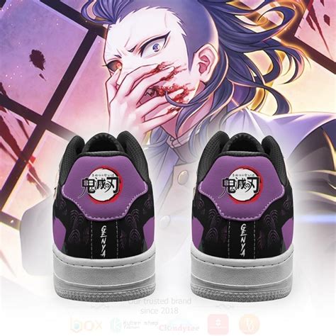 HOT Genya Custom Demon Slayer Anime NAF Nike Air Force Shoes Express Your Unique Style With