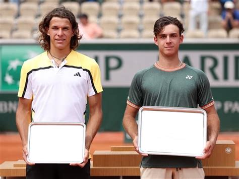 Tomasz Berkieta I Kaylan Bigun Po Finale Roland Garros Junior W Eurosport