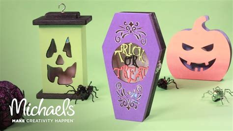 Decorate For Halloween Diy Coffin Decor Michaels Youtube