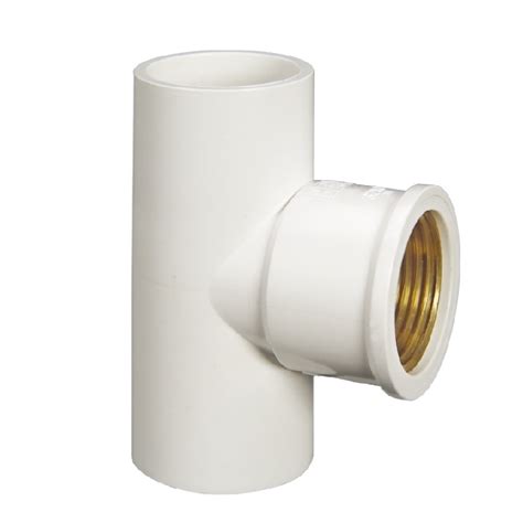 Era Plastic Upvc Din Pn Pressure Pipe Fittings Copper Thread Tee With