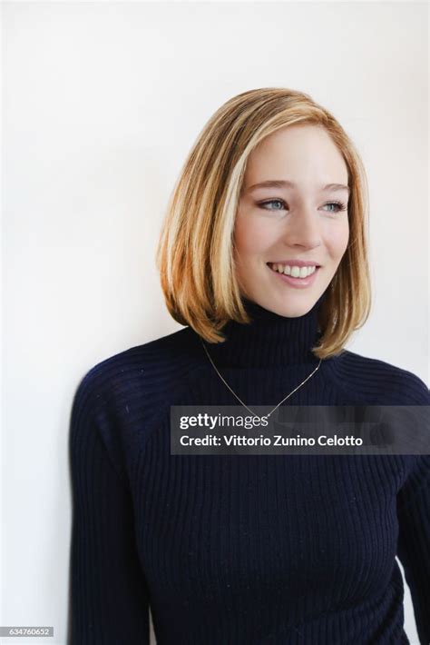 Zofia Wichlacz poses during the Portrait Session presenting the... News Photo - Getty Images